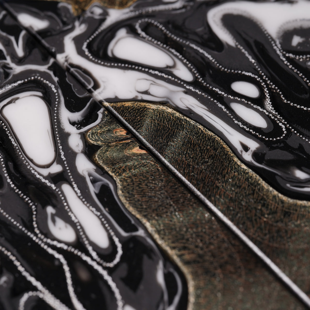 Maple Burl | Aluminum Mesh