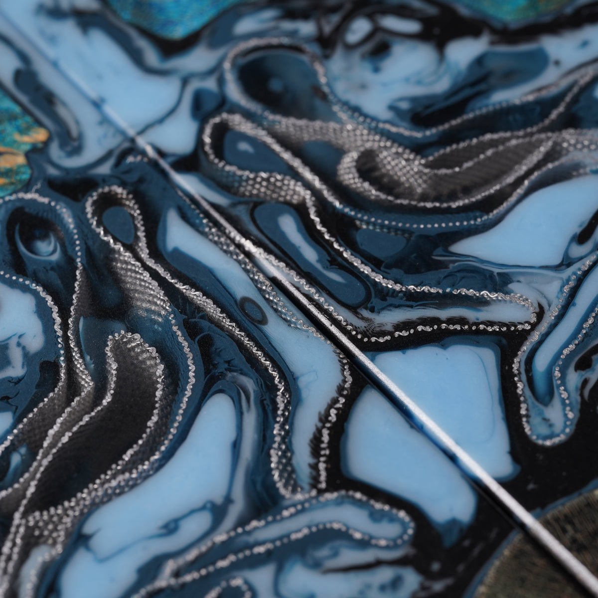 Maple Burl | Aluminum Mesh