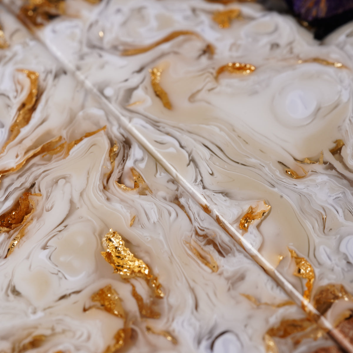 Maple Burl | Gold Leaf