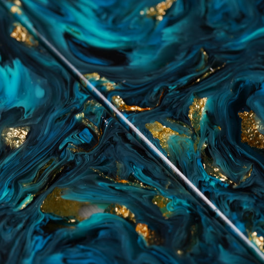Cast Resin | Gold Leaf