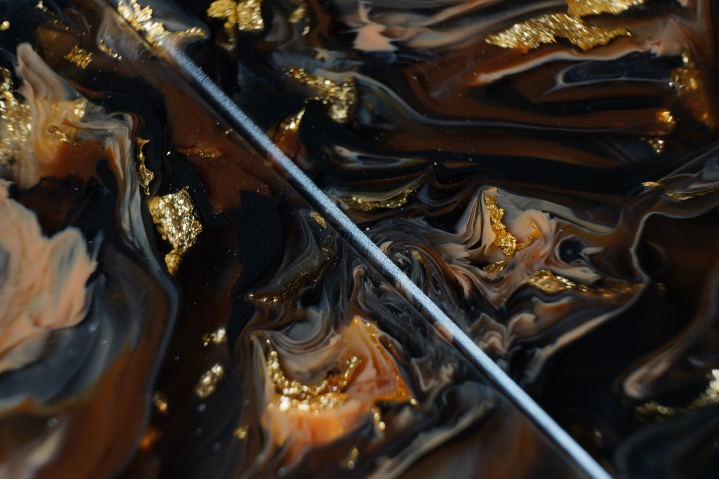 Cast Resin | Gold Leaf