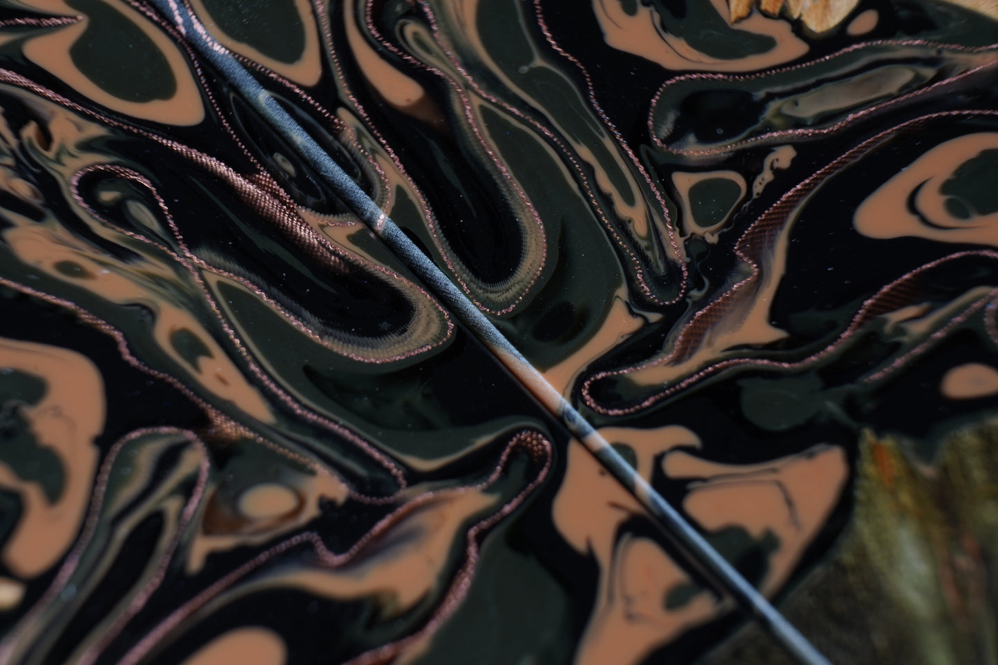 Maple Burl | Copper Mesh