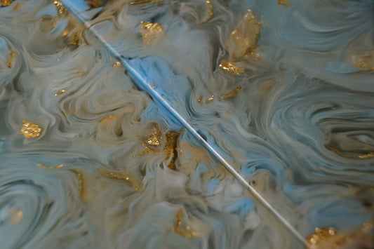 Cast Resin | Gold Leaf