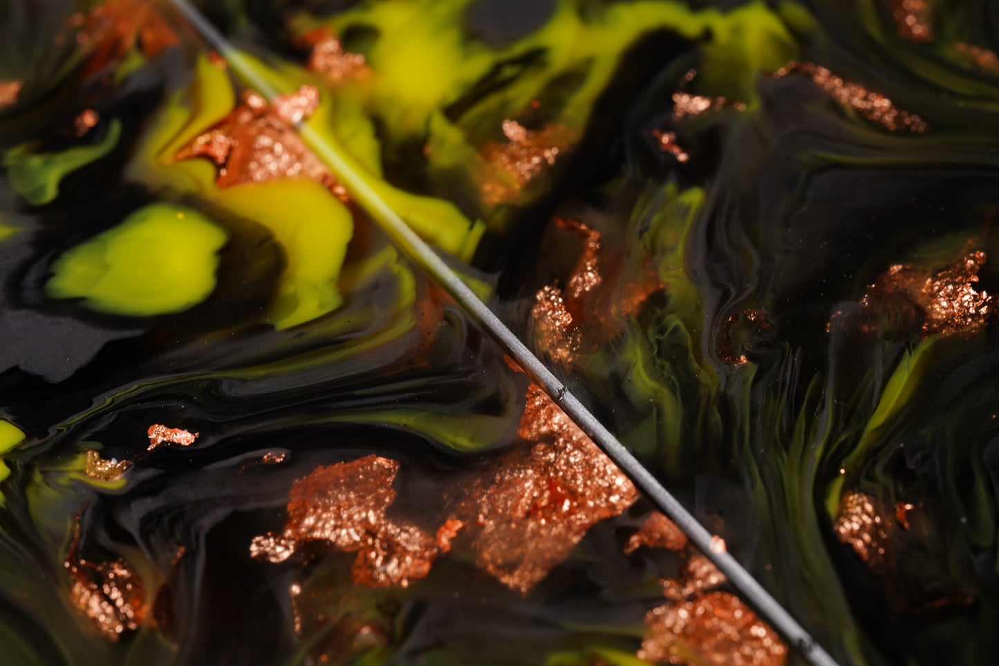 Cast Resin | Copper Leaf
