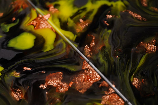 Cast Resin | Copper Leaf