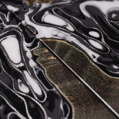 Maple Burl | Aluminum Mesh