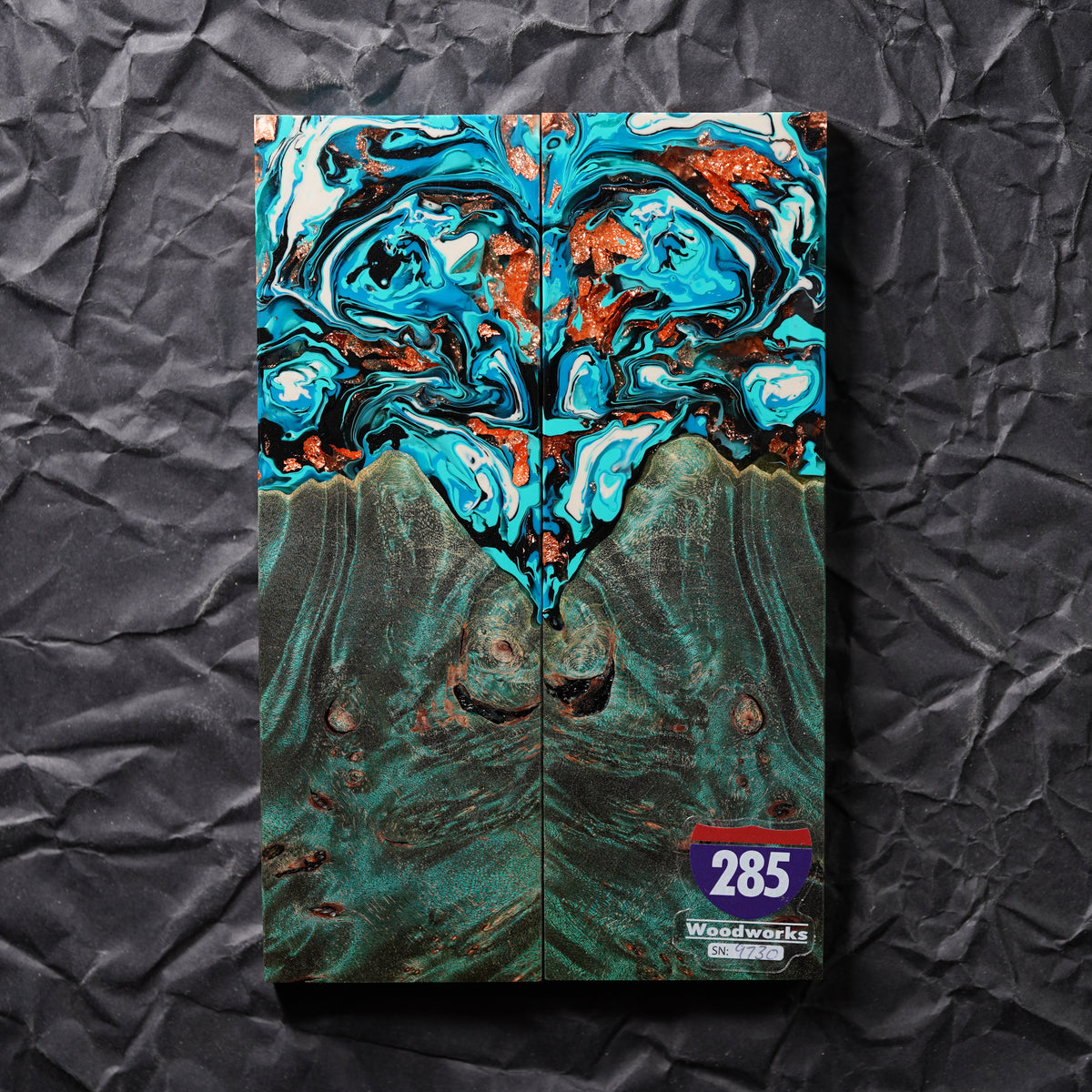 Maple Burl | Copper Leaf