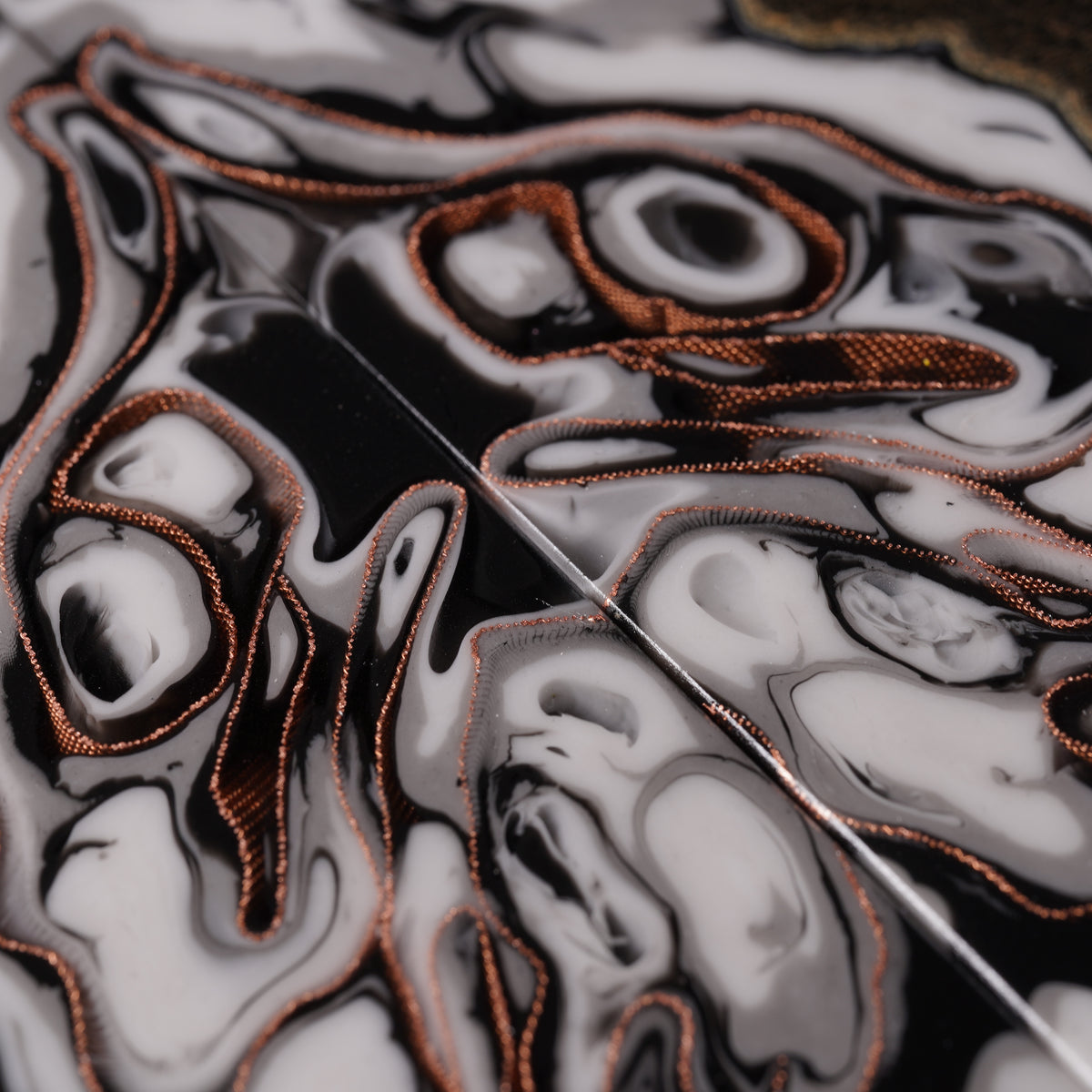 Maple Burl | Copper Mesh