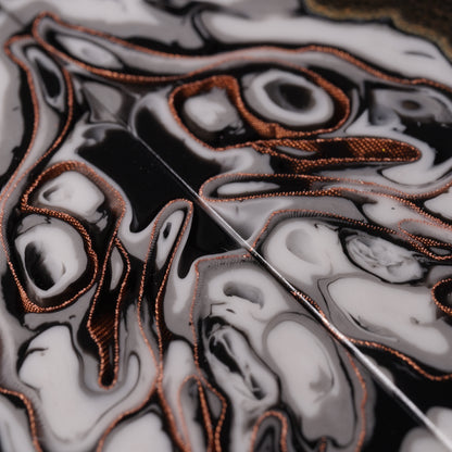 Maple Burl | Copper Mesh
