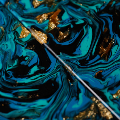 Maple Burl | Gold Leaf