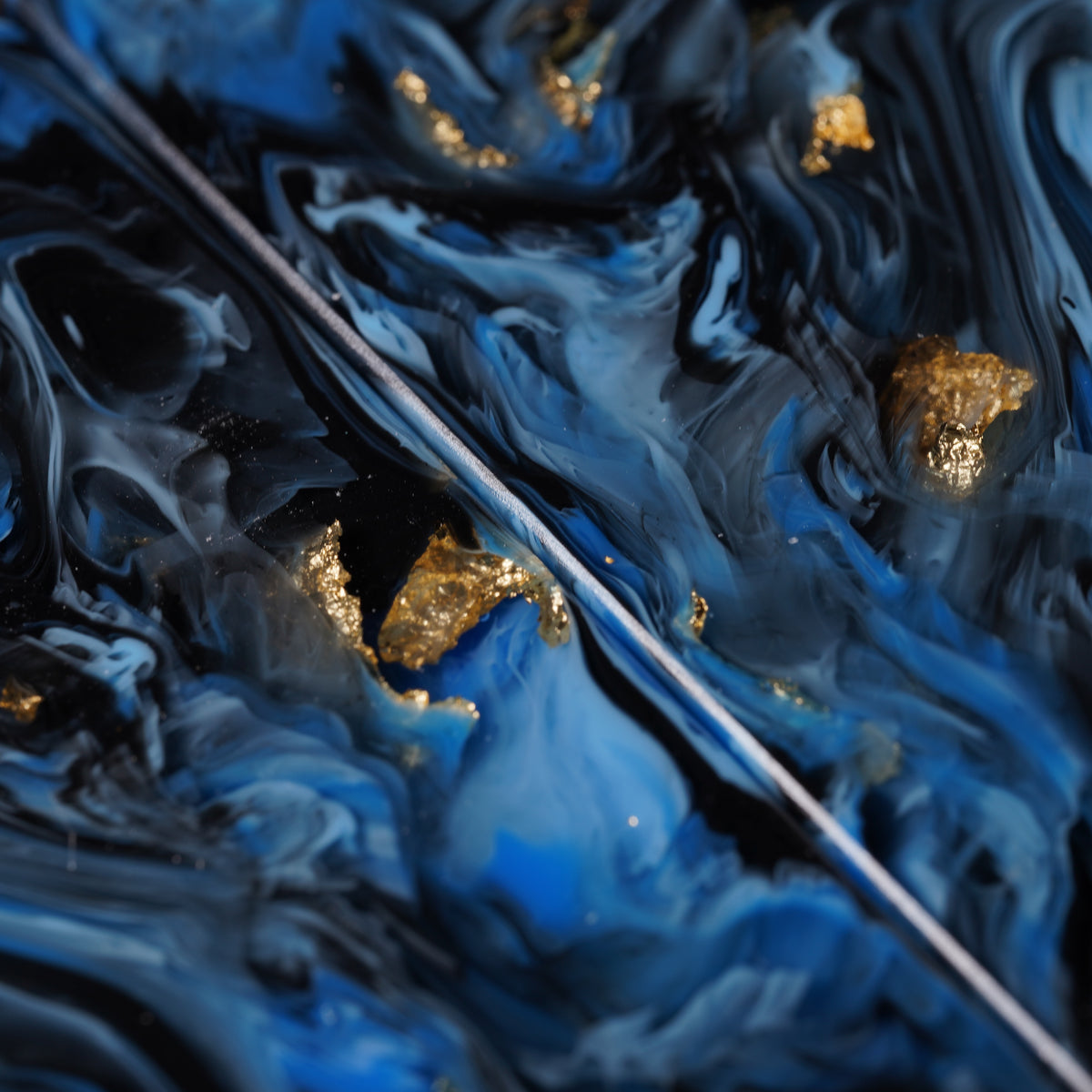 Cast Resin | Gold Leaf