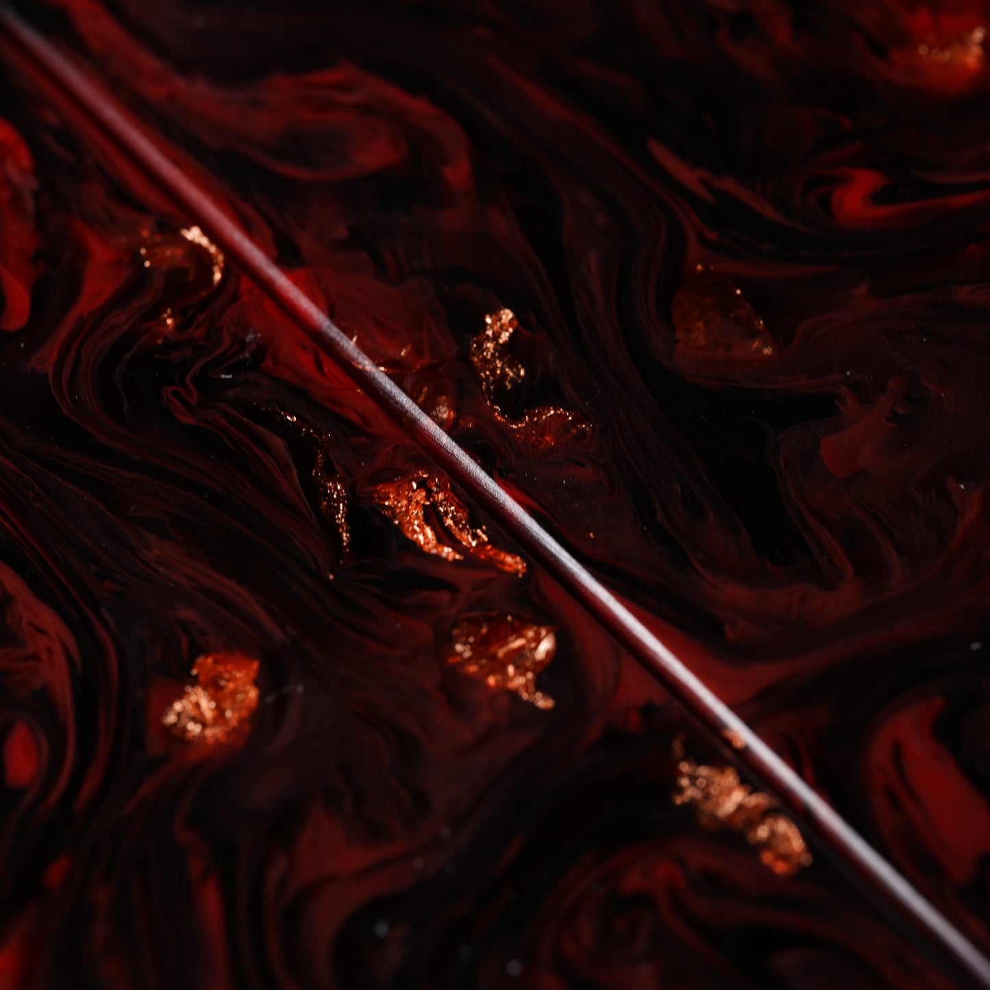 Cast Resin | Copper Leaf