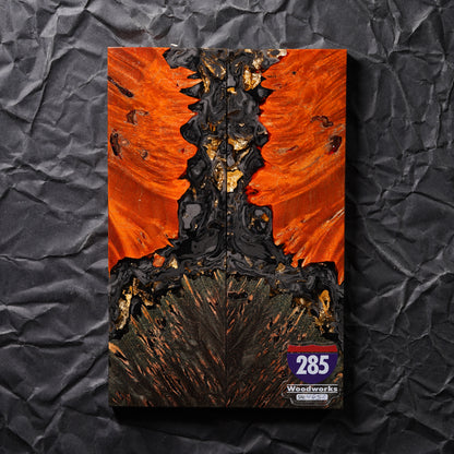 Maple Burl | Gold Leaf