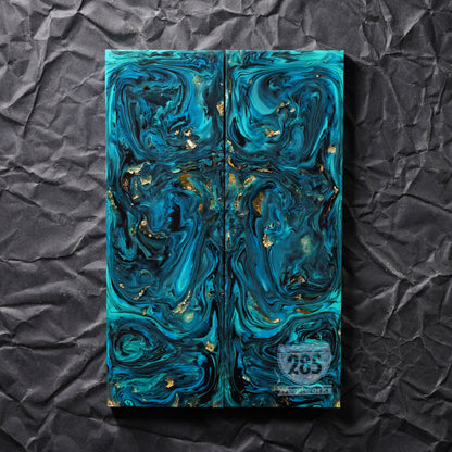 Cast Resin | Gold Leaf
