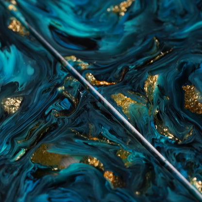 Cast Resin | Gold Leaf