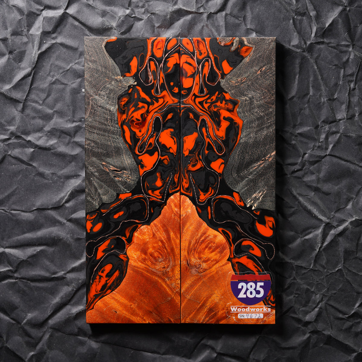 Maple Burl | Copper Mesh