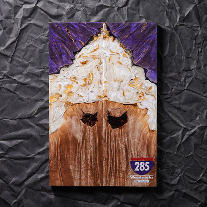 Maple Burl | Gold Leaf