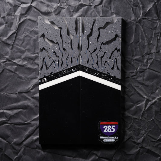 Shadow Aurora Polyclast | Cast Resin