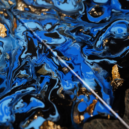 Maple Burl | Gold Leaf