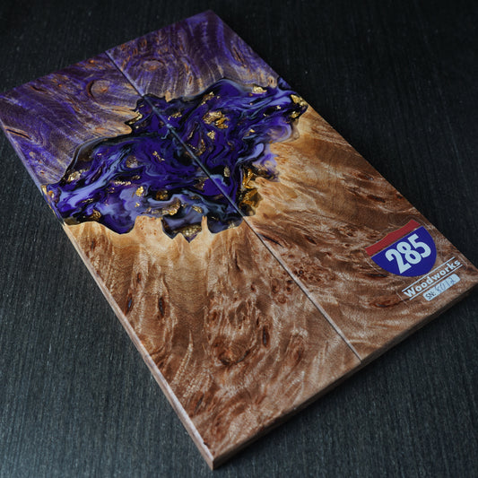 Maple Burl | Gold Leaf