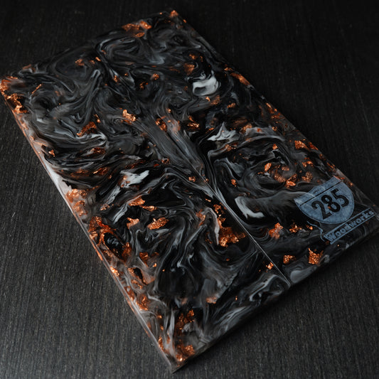 Cast Resin | Copper Leaf