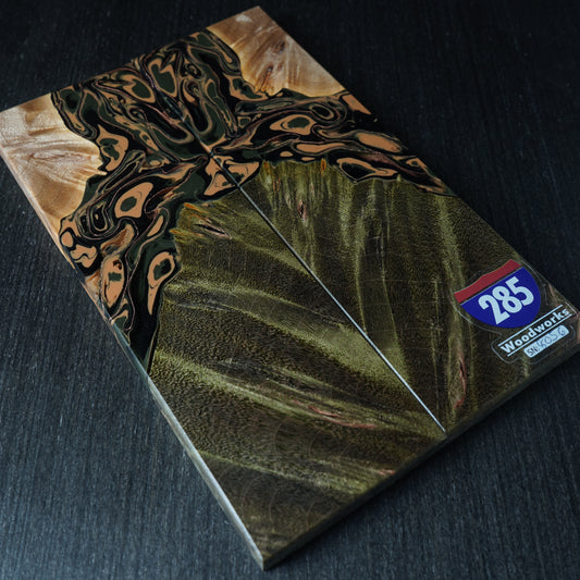 Maple Burl | Copper Mesh