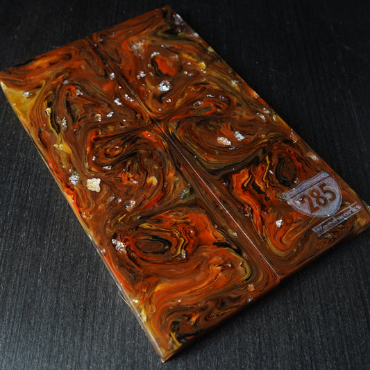 Cast Resin | Silver Leaf