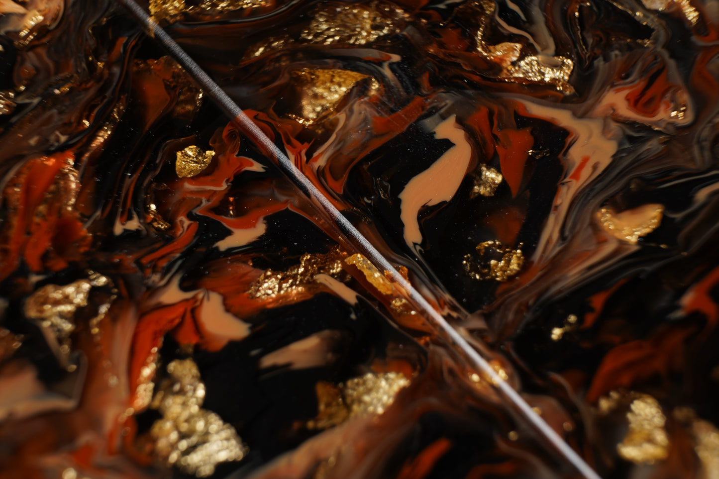 Maple Burl | Gold Leaf