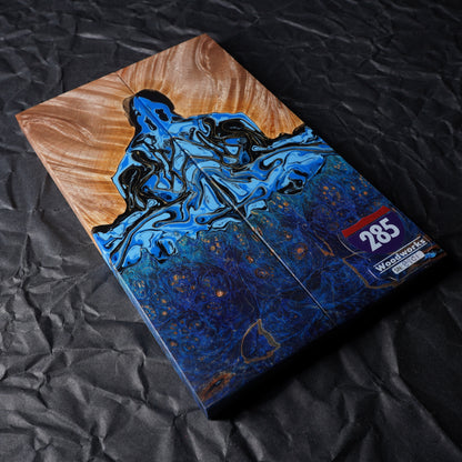 Maple Burl | Brass Mesh