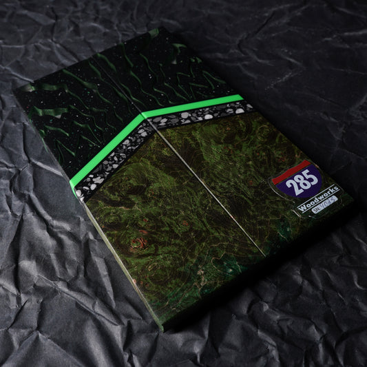 Shadow Aurora Polyclast | Maple Burl