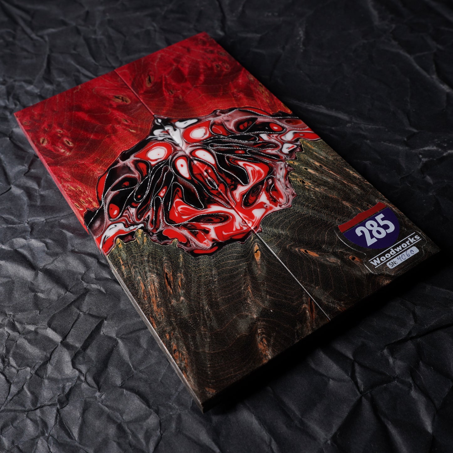 Maple Burl | Aluminum Mesh