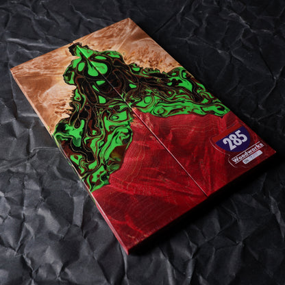 Maple Burl | Brass Mesh