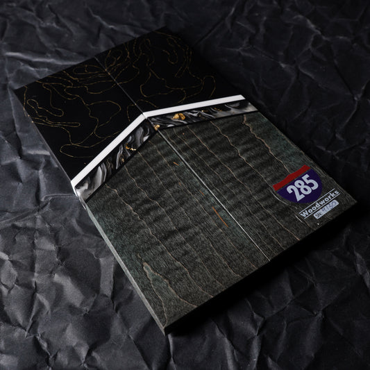 Brass Mesh | Curly Maple