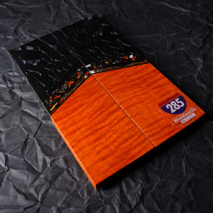 Shadow Aurora Polyclast | Curly Maple