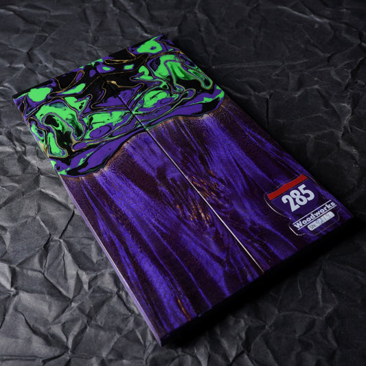 Maple Burl | Brass Mesh