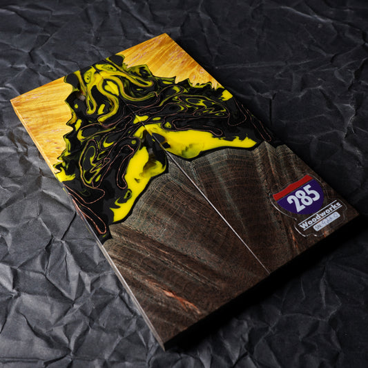 Maple Burl | Copper Mesh