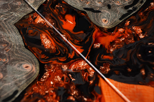 Maple Burl | Copper Leaf