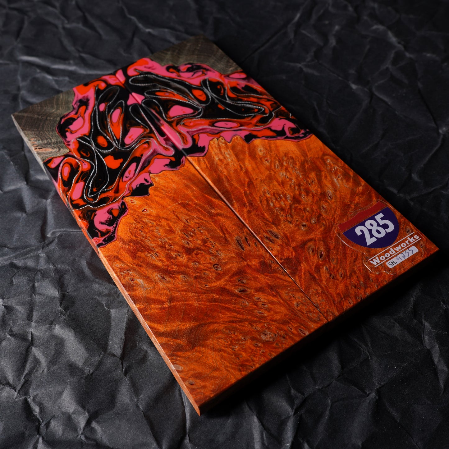 Maple Burl | Aluminum Mesh