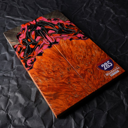 Maple Burl | Aluminum Mesh