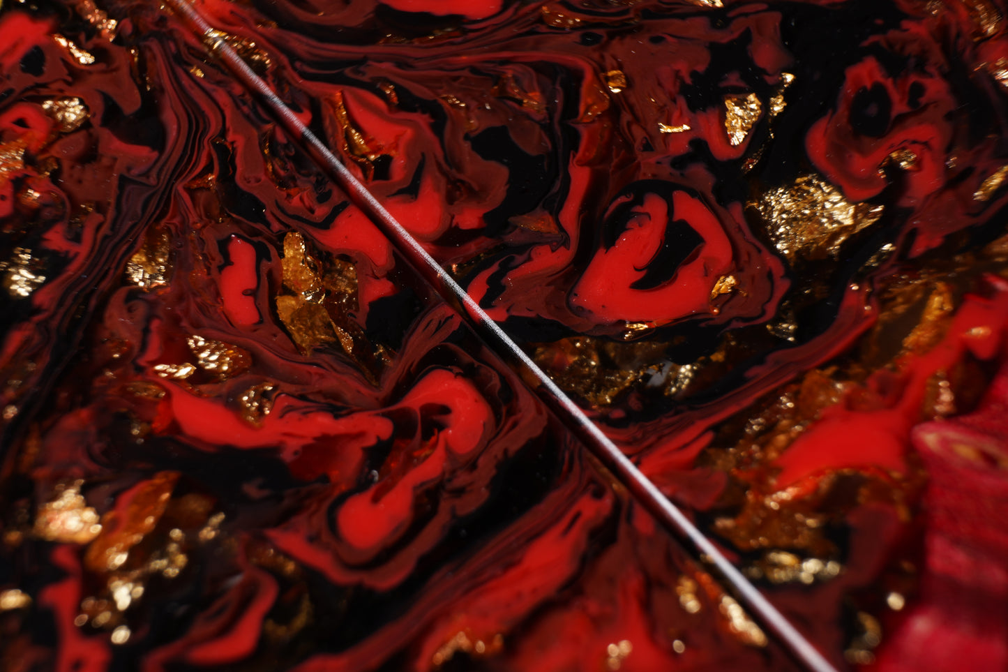 Maple Burl | Gold Leaf