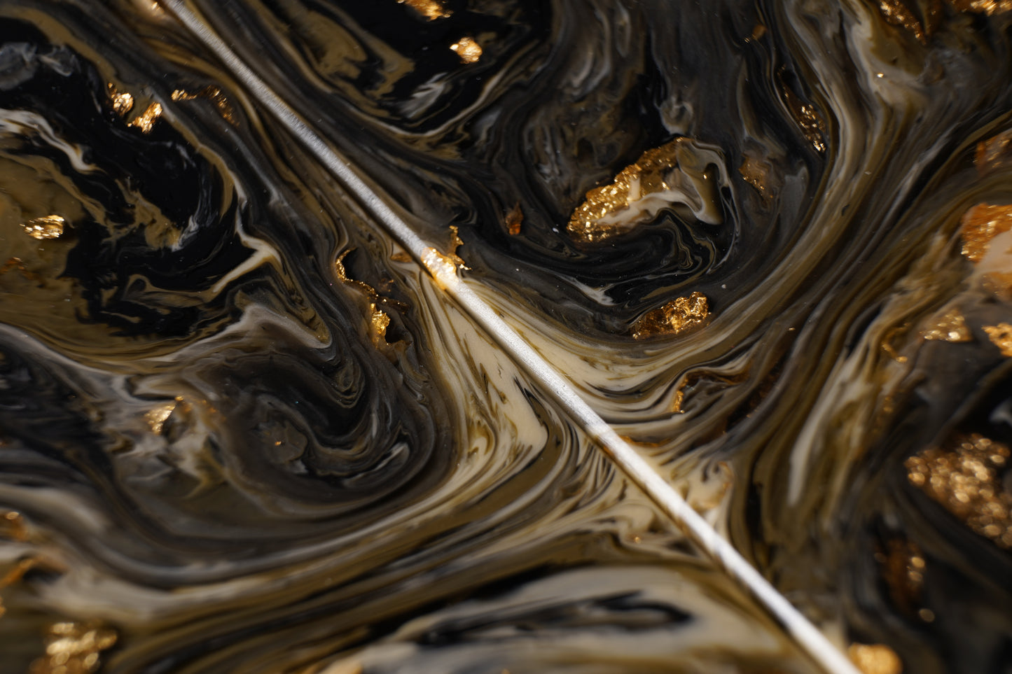 Cast Resin | Gold Leaf