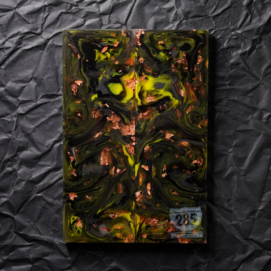 Cast Resin | Copper Leaf