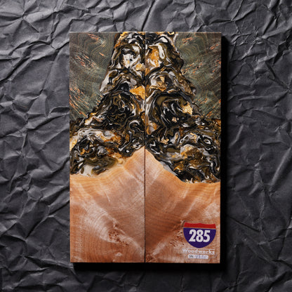 Maple Burl | Gold Leaf