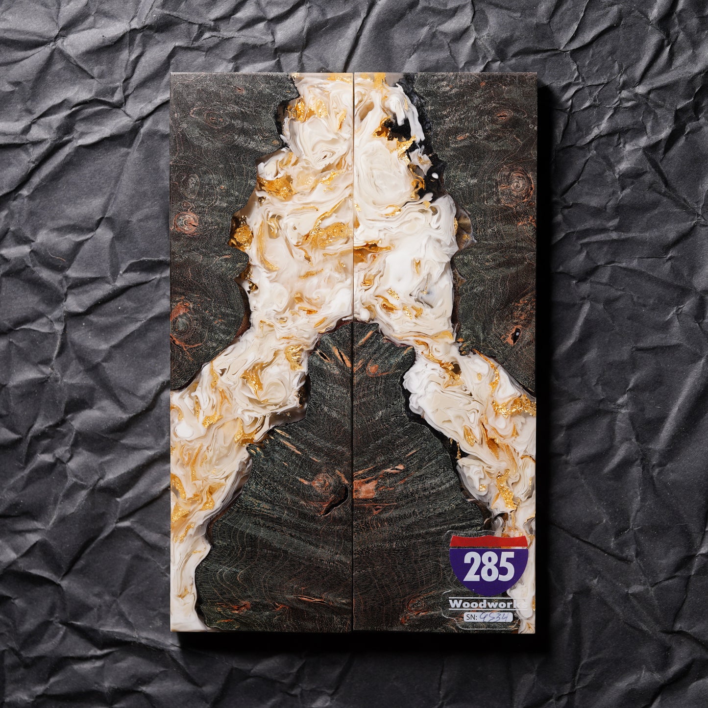Maple Burl | Gold Leaf