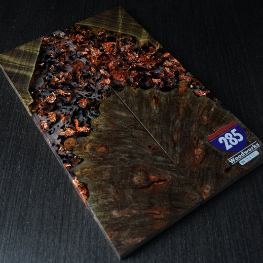 Maple Burl | Copper Leaf