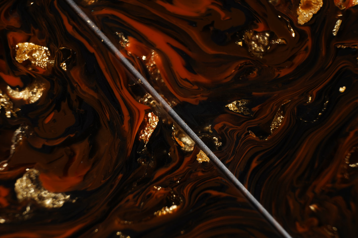 Chechen Burl | Gold Leaf