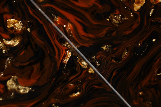 Chechen Burl | Gold Leaf