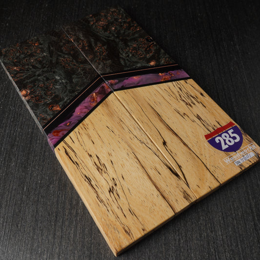 Spalted Tamarind | Maple Burl