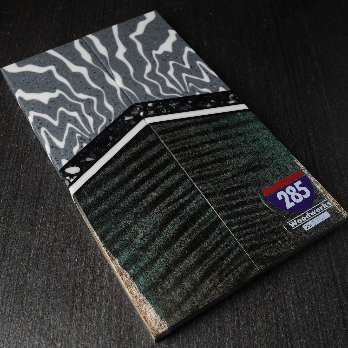 Aurora Polyclast | Curly Maple